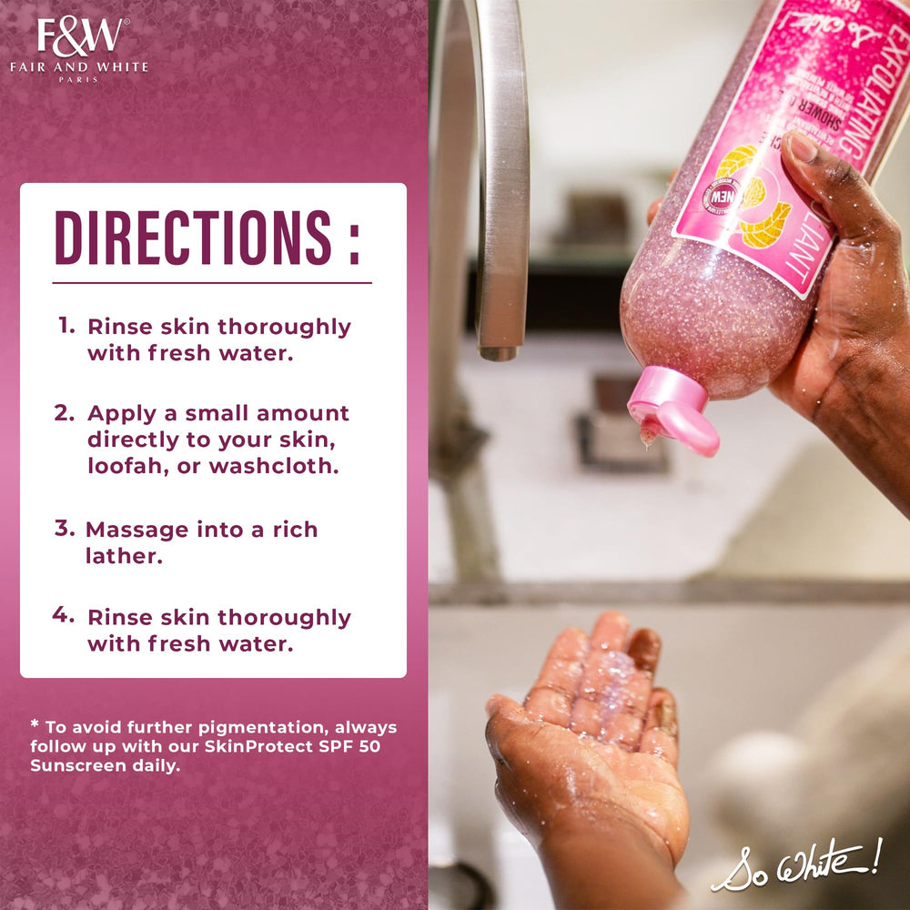 FAIR & WHITE So White Application Quotidienne – ritual quotidien pour peau plus radieuse.