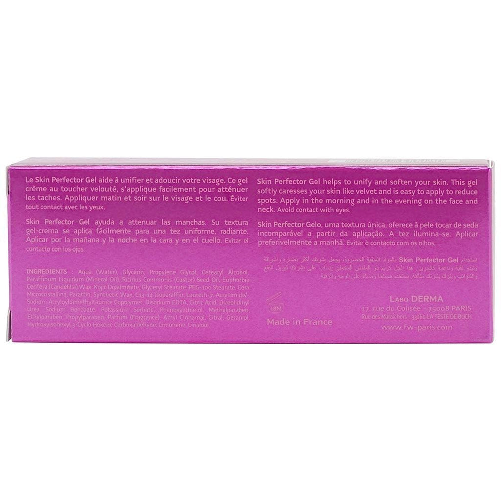 Utilisation quotidienne du gel So White pour une peau prête au maquillage.