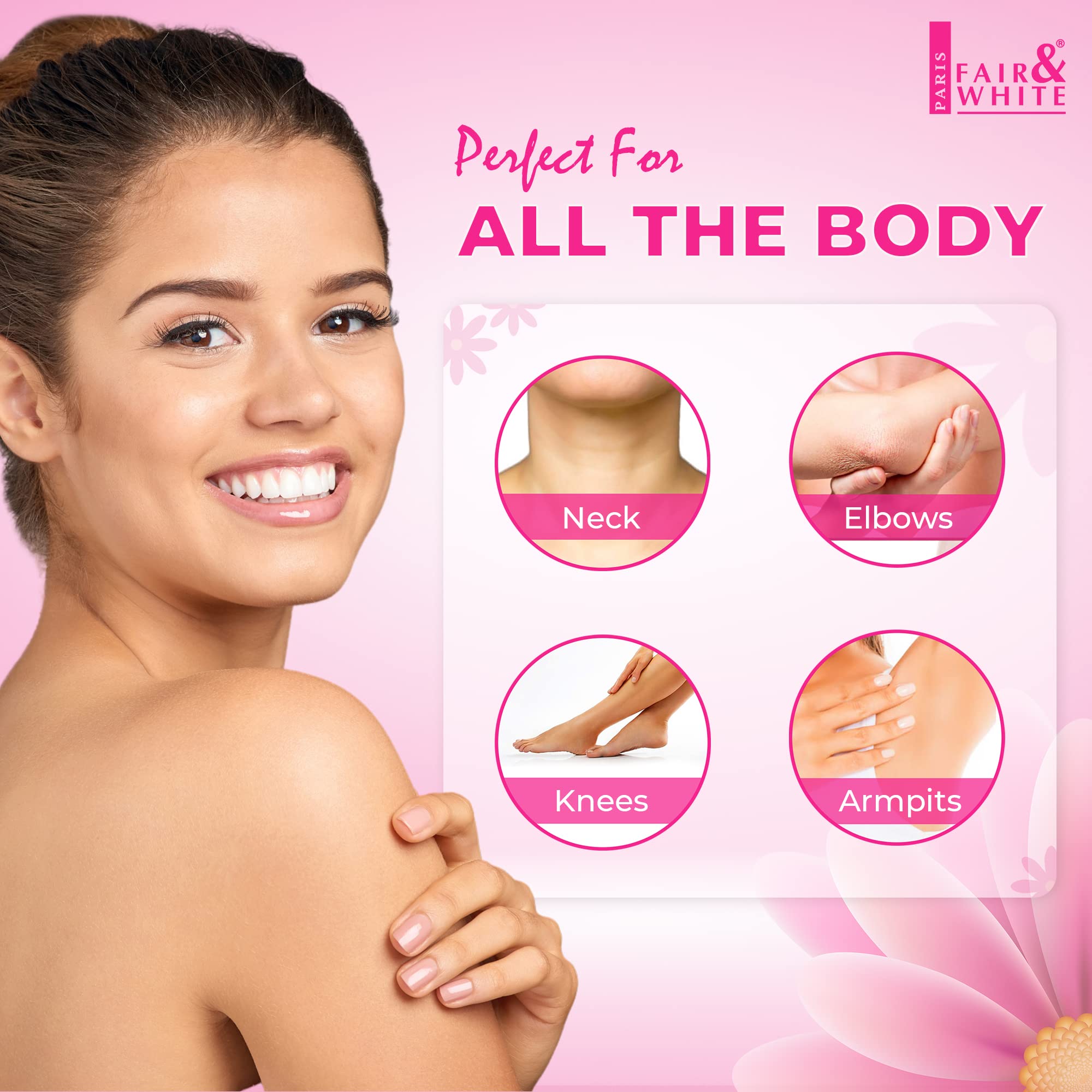 Fair & White So White Perfector Cream – application en massage circulaire pour uniformiser le teint.
