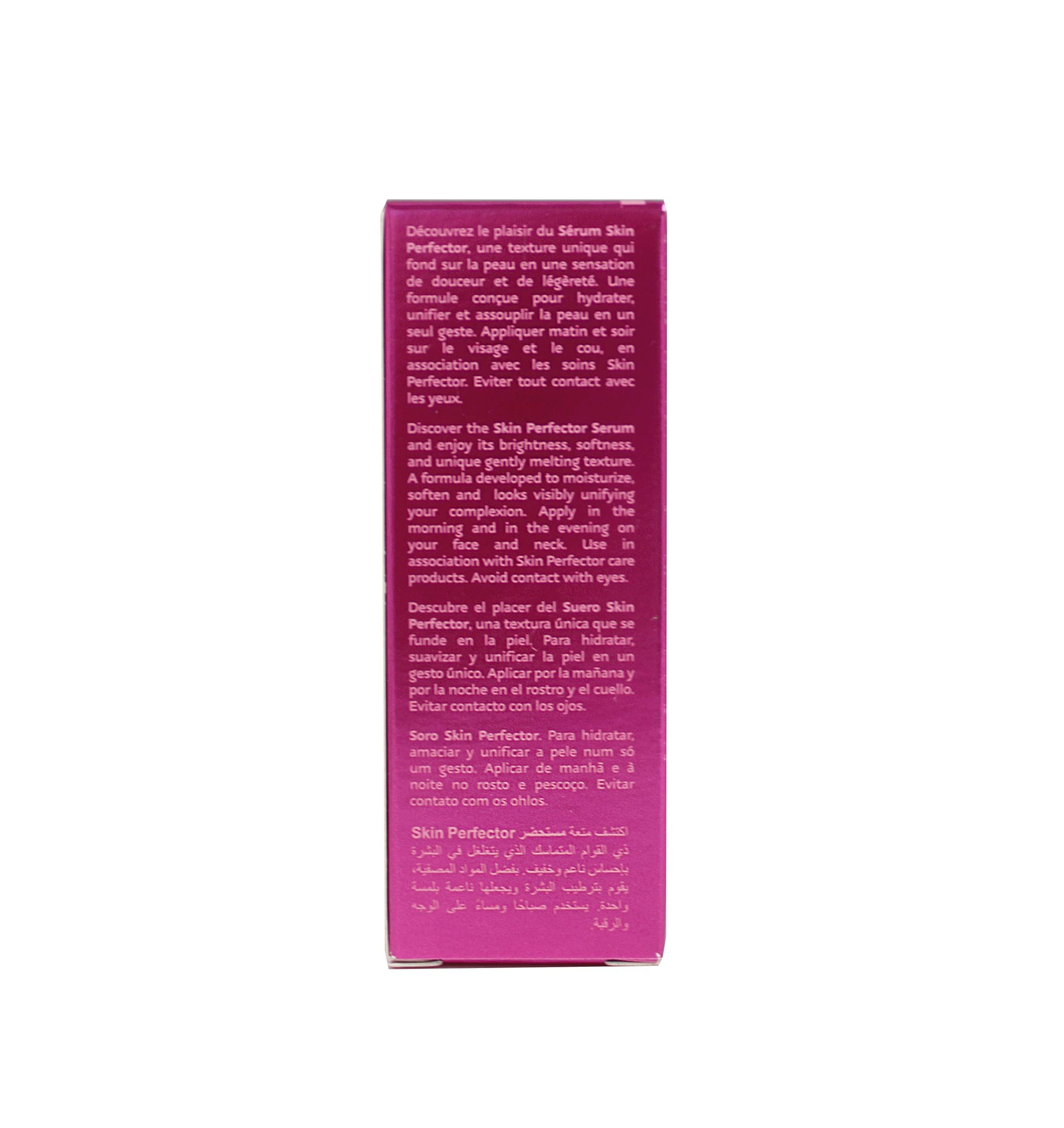 FAIR & WHITE So White Sérum bouteille : flacon pratique et compact.