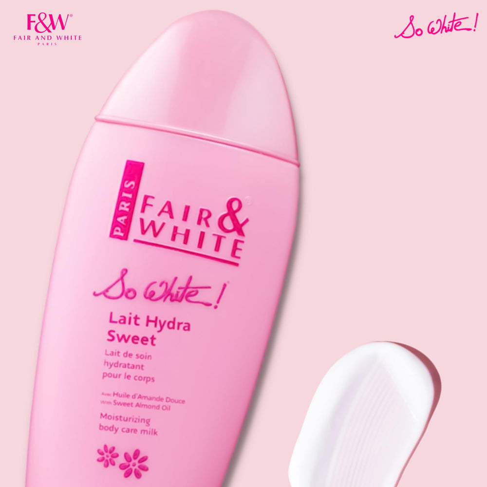 Soin-corps quotidien qui hydrate et clarifie la peau avec So White