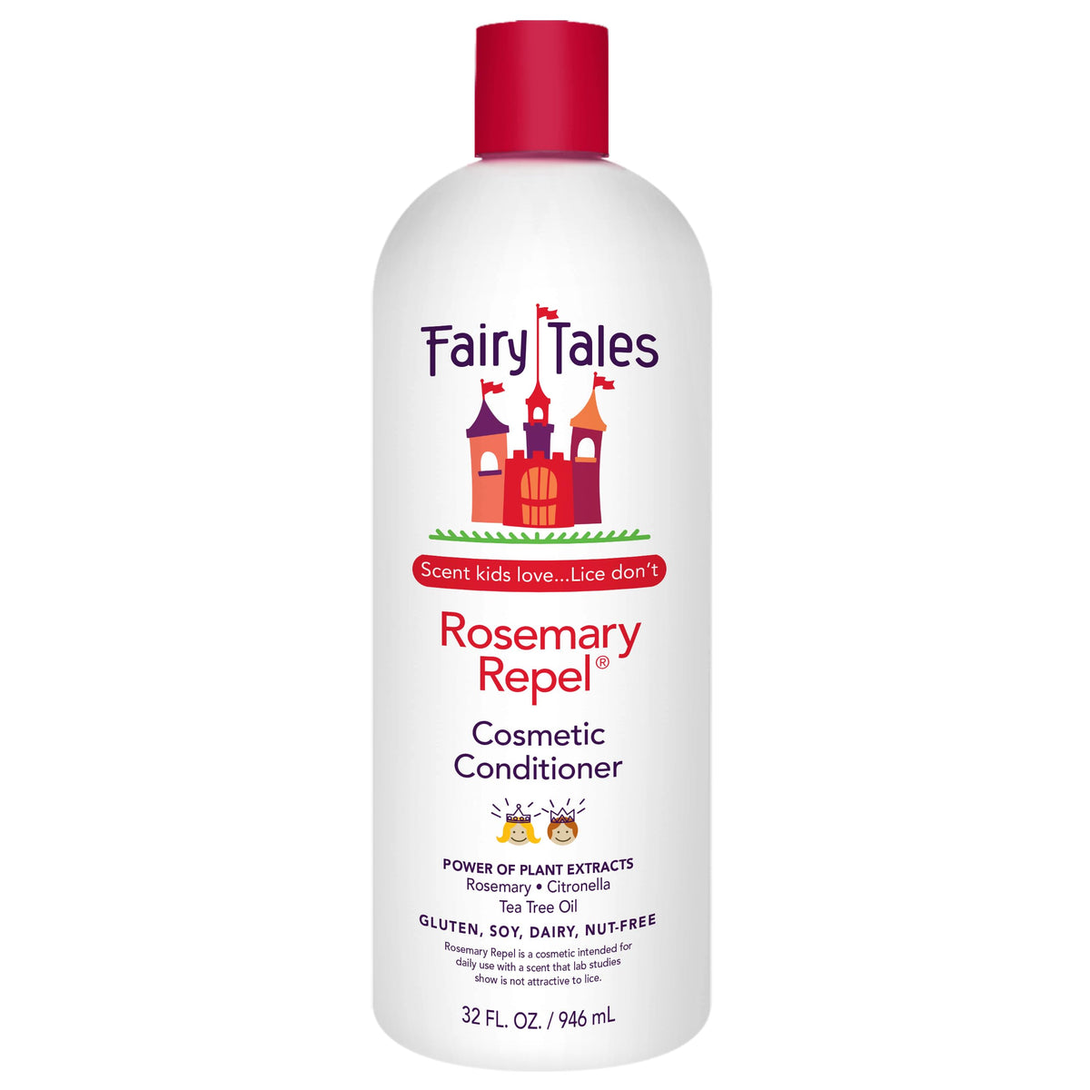 Conditionneur Fairy Tales romarin pour enfant — démêlage doux et parfum agréable
