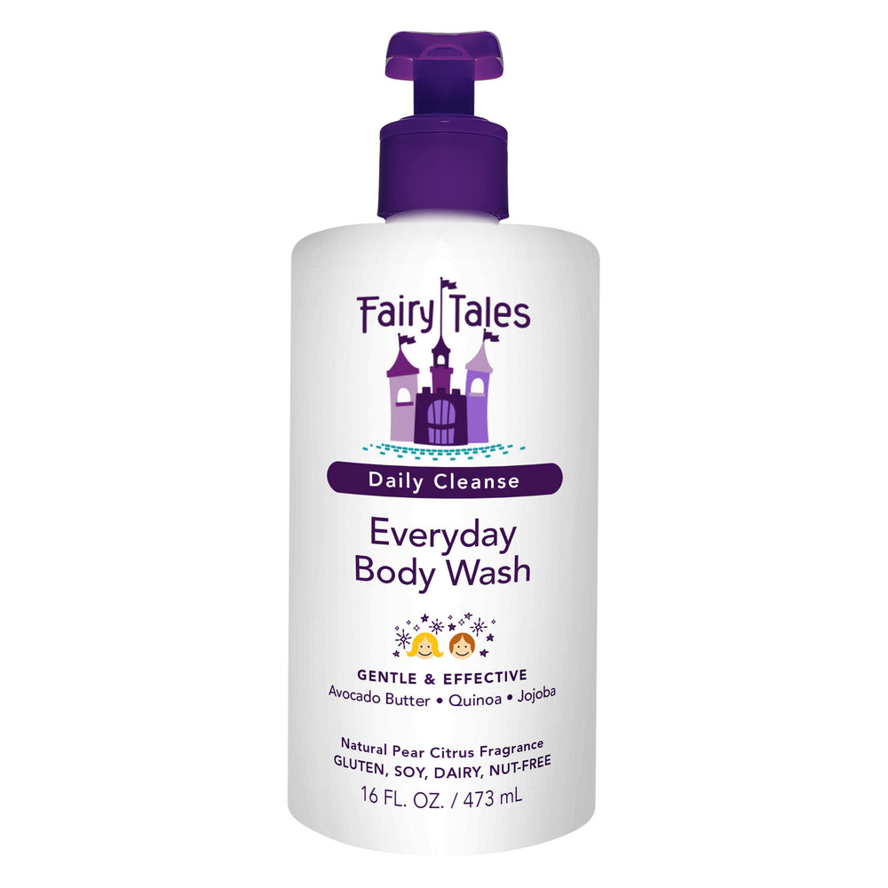 Fairy Tales Daily Cleanse pour enfants, flacon pompe pratique pour le bain.