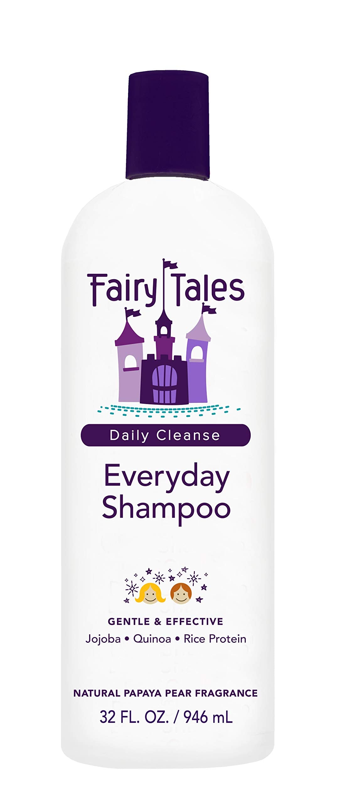 Fairy Tales Daily Cleanse Shampoing Enfant : bouteille pratique pour routine propre
