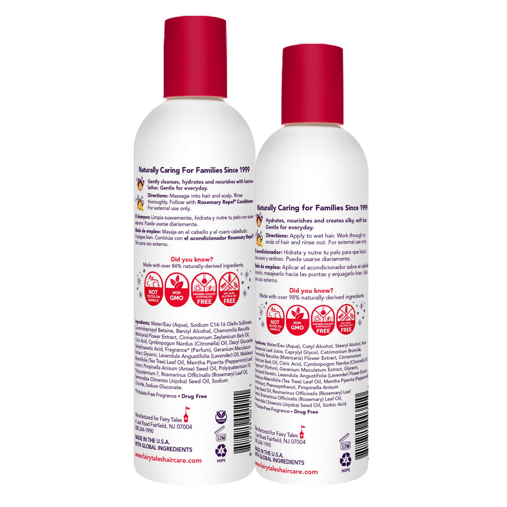 Fairy Tales Rosemary Repel Après-shampoing : démêle en douceur et hydrate le cuir chevelu.