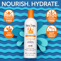 Fairy Tales Sun & Swim Ingrédients Naturels: extrait de pamplemousse et fleur d'oranger pour nourrir les cheveux