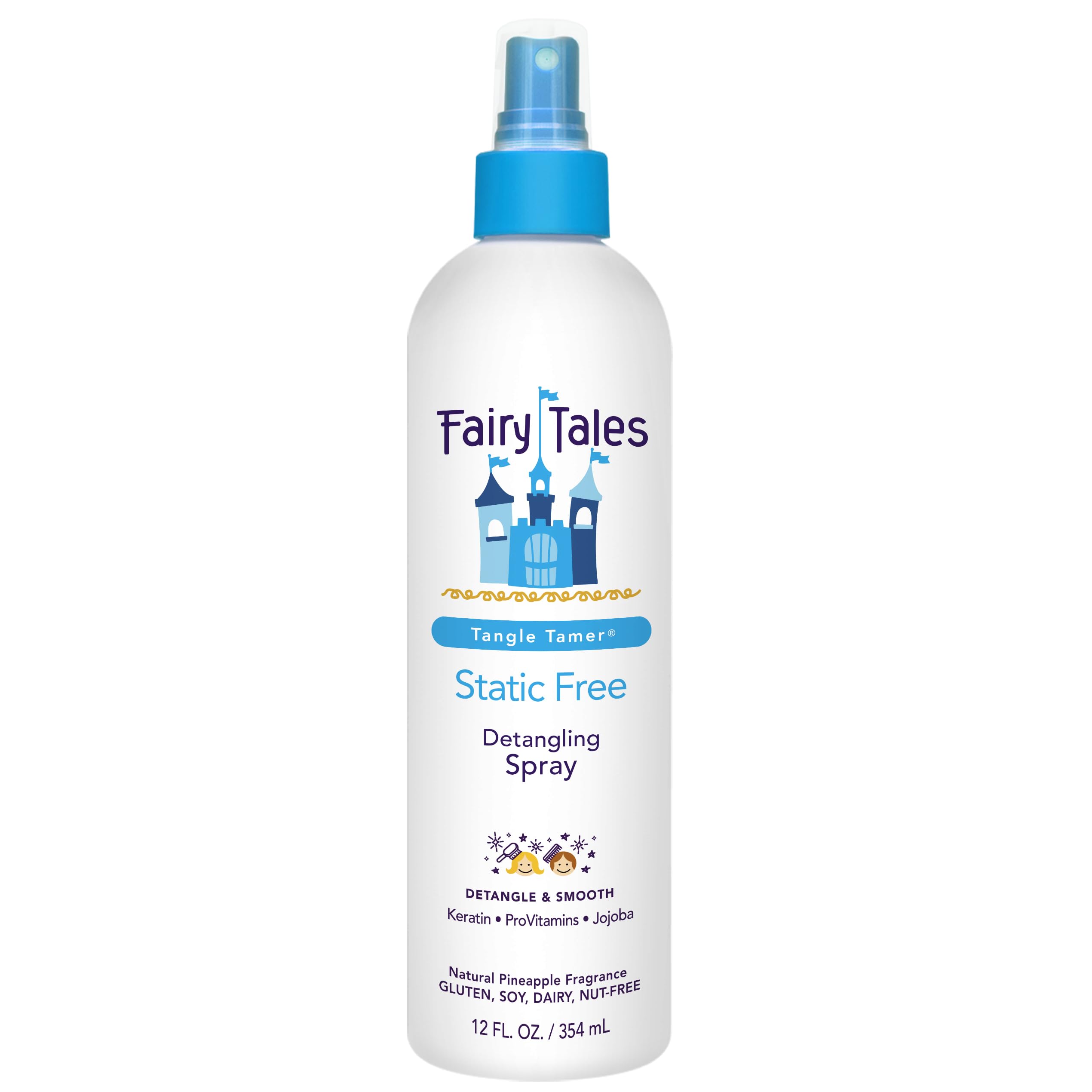 Fairy Tales Tangle Tamer — bouteille détanglant qui facilite le démêlage en douceur.