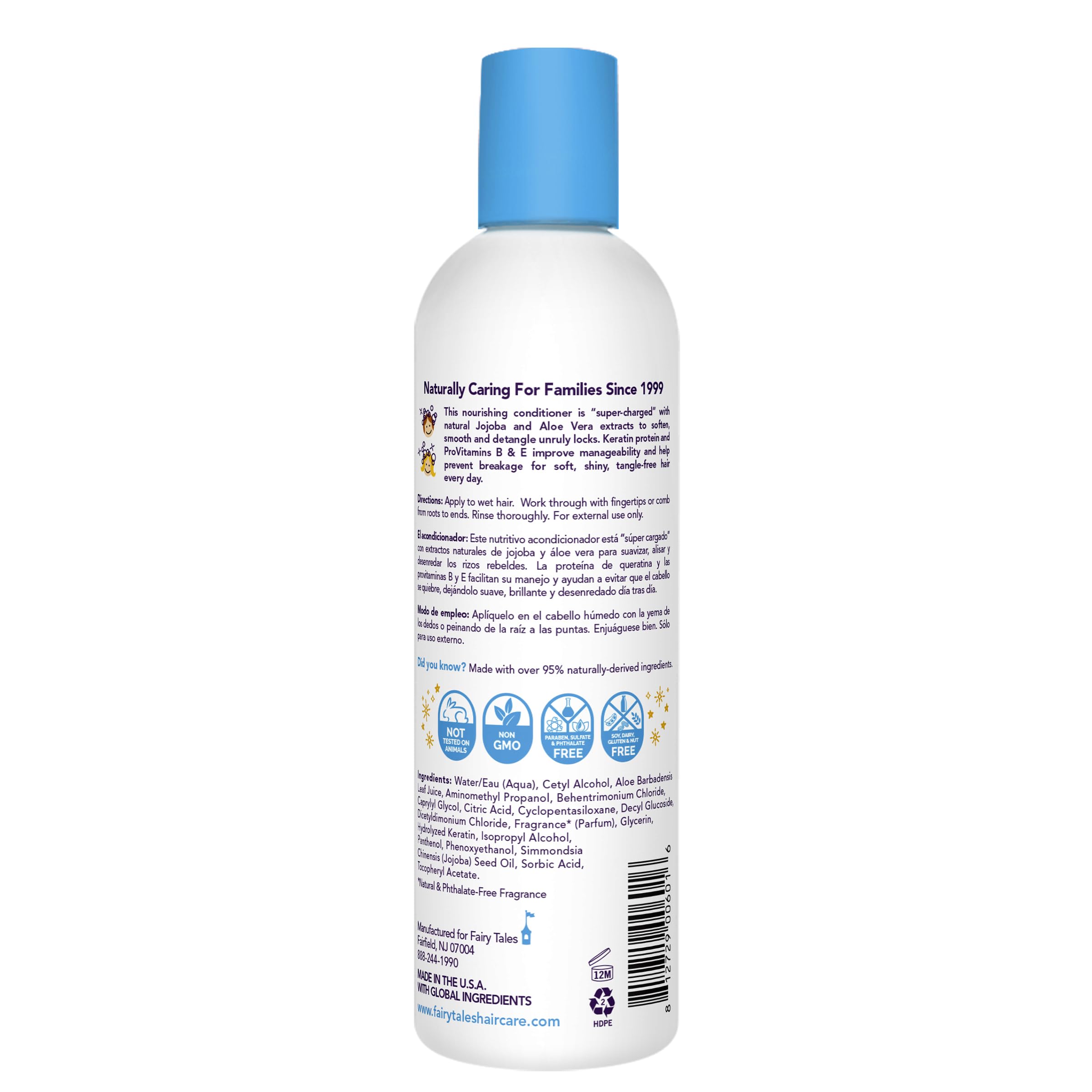 Application mains du Tangle Tamer, produit qui nourrit légèrement les cheveux