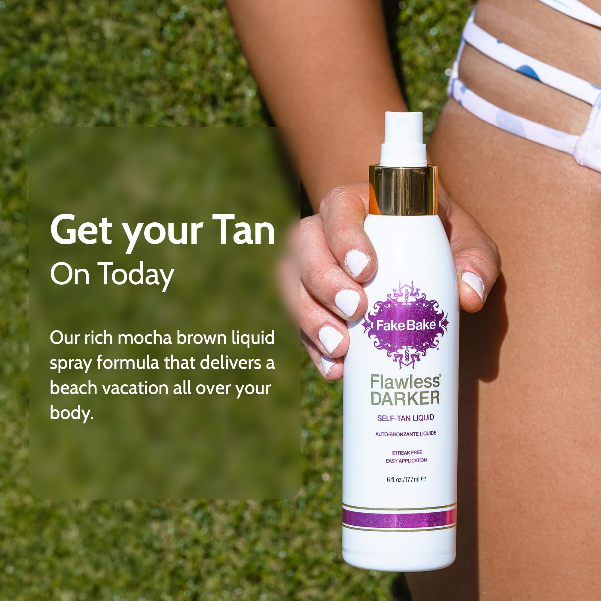 Fake Bake Flawless Darker – mitaine pro pour une application facile et précise.