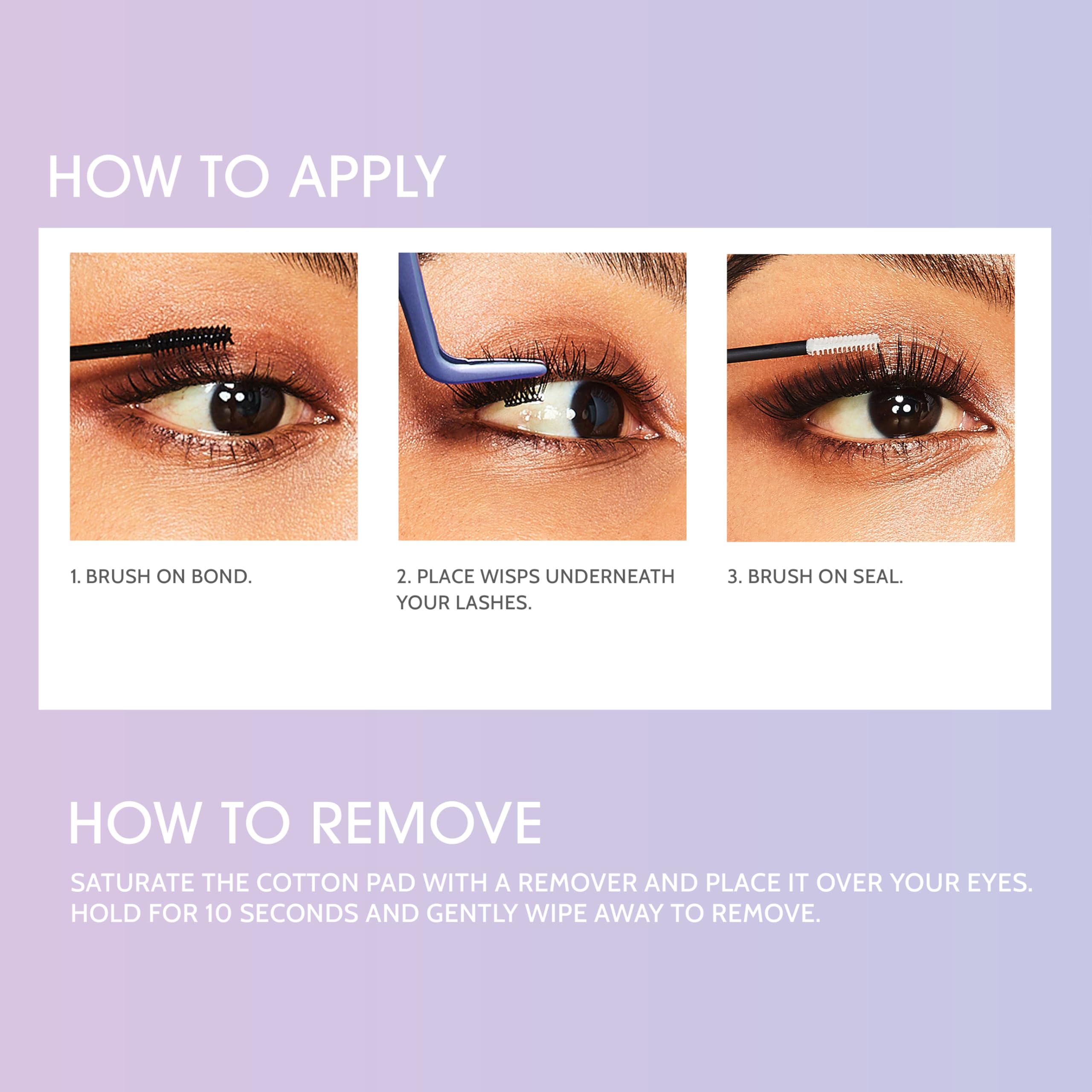 FALSCARA Appliateur-Cils, outil précis pour poser les extensions rapidement et confortablement.