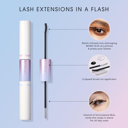 FALSCARA Primer-Adhesif Biotin, tube double-face pour appliquer une adhérence durable.
