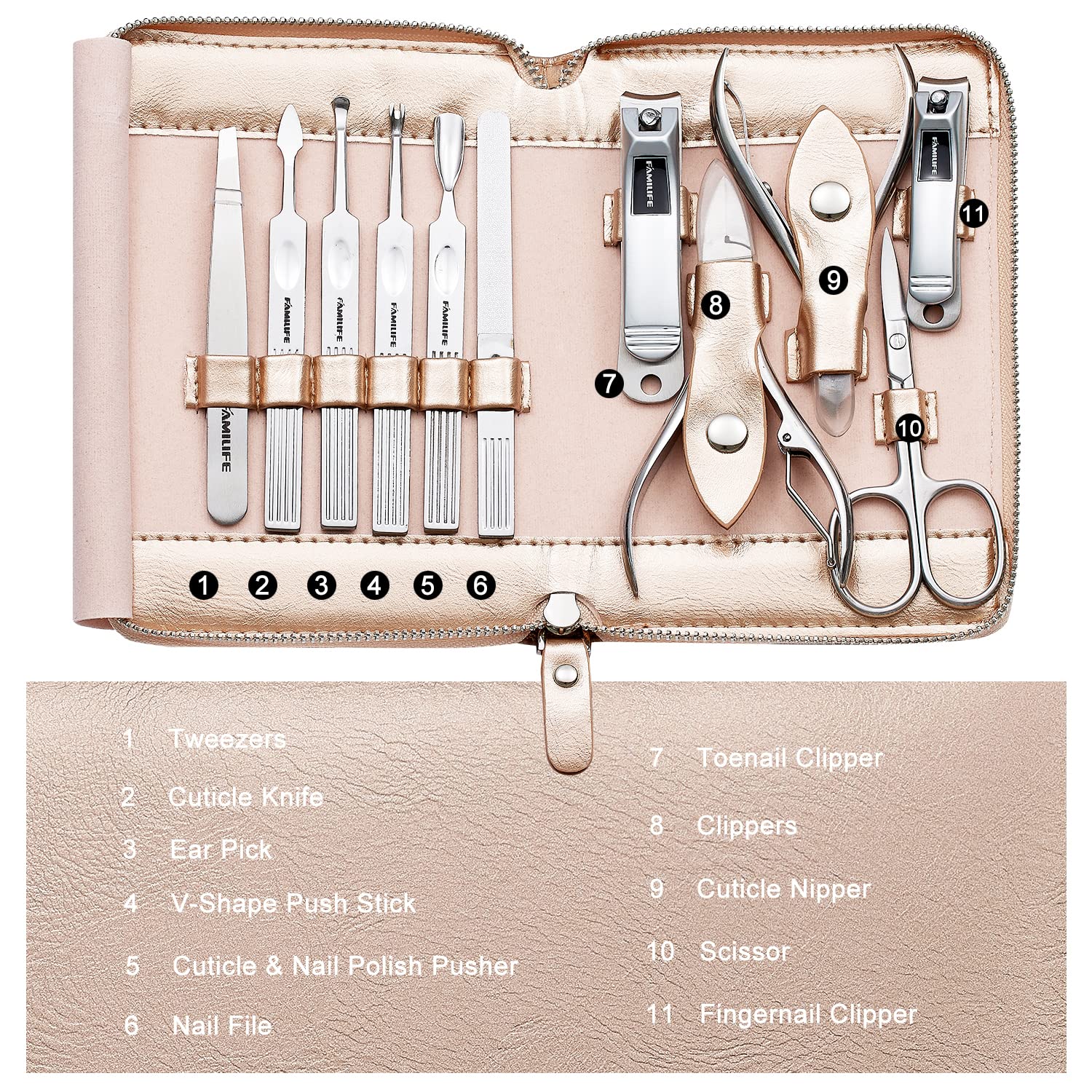 Coupe-ongles incarnés FAMILIFE pour des coupes précises et confortables.