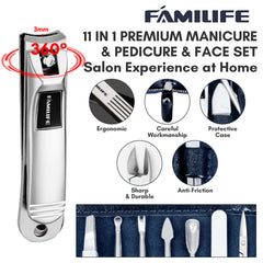 Pince-cuticule FAMILIFE, précision pour les contours des cuticules.