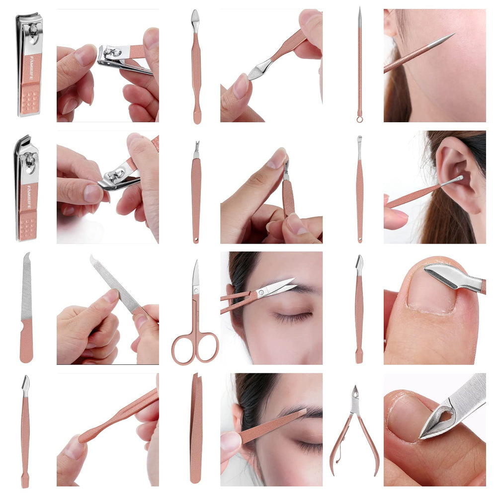 FAMILIFE pince-sourcils pour définir les arches et obtenir un fini net.