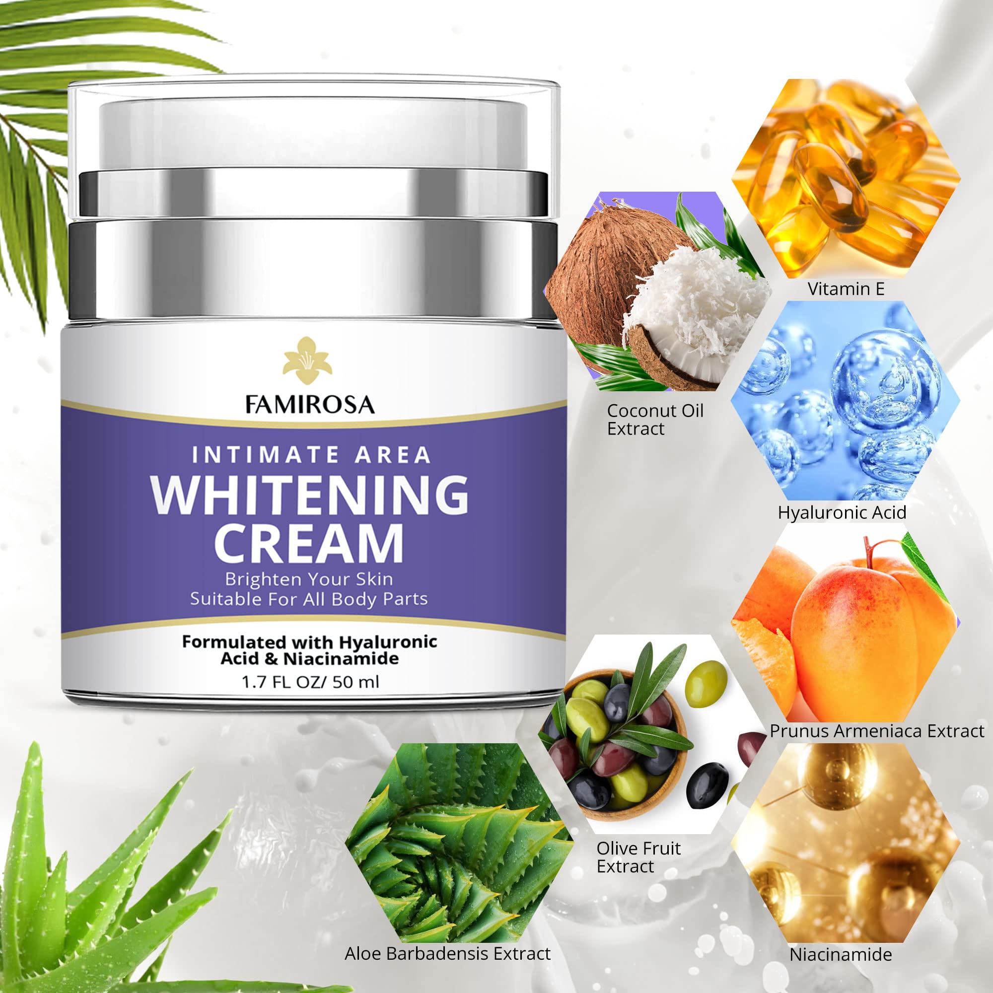 FAMIROSA crème cuisses internes confort et hydratation