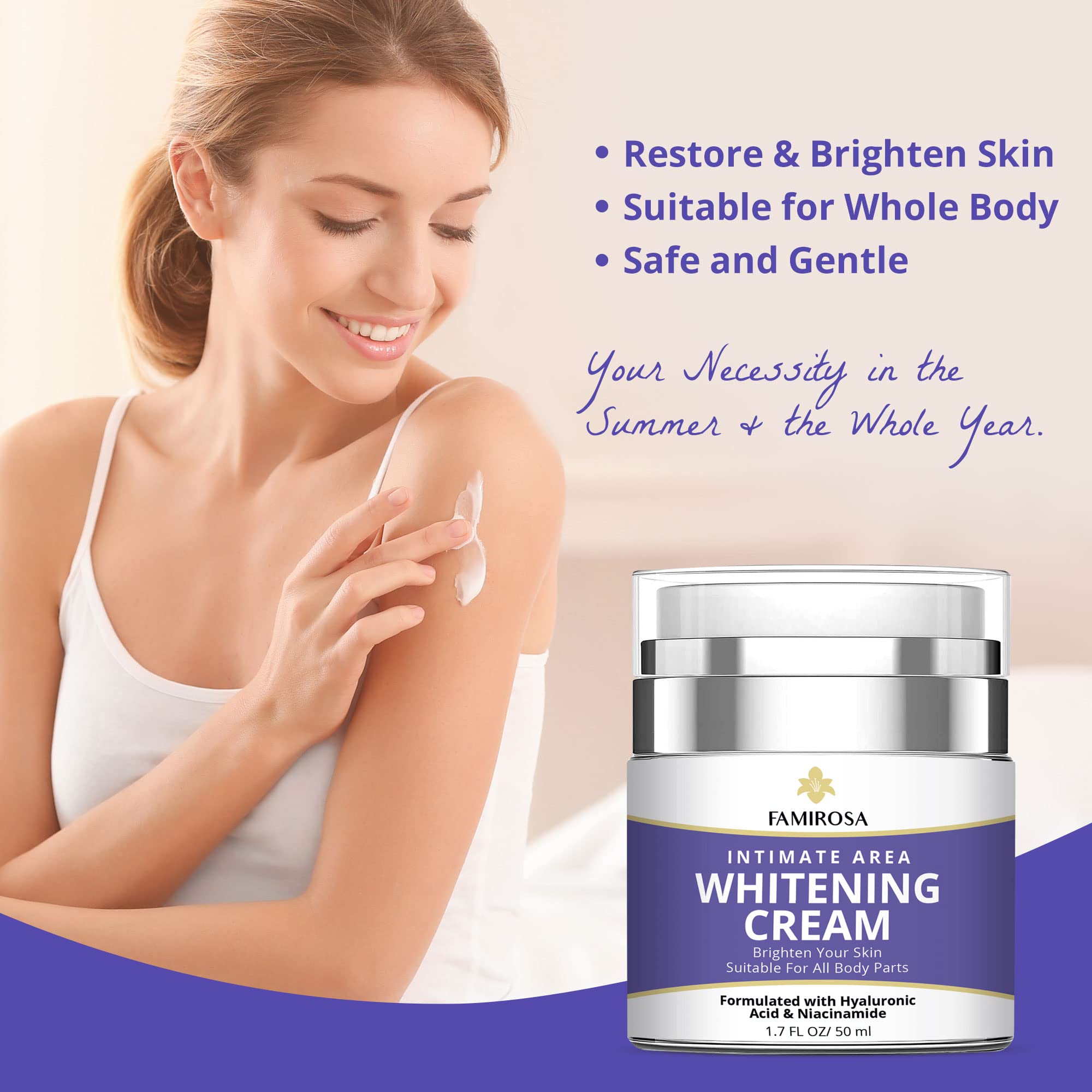 FAMIROSA crème texture nourrissante hydratation durable