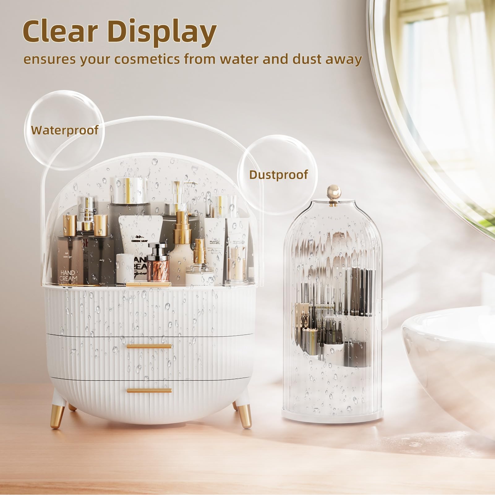 Fanado Coffret Maquillage Design Chic : cadeau élégant pour les amateurs de beauté.