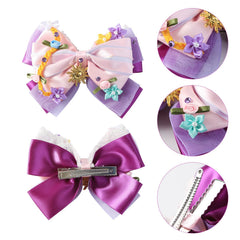 Fancheer broche-cheveux princesse clip anti-glissement assure tient en place.