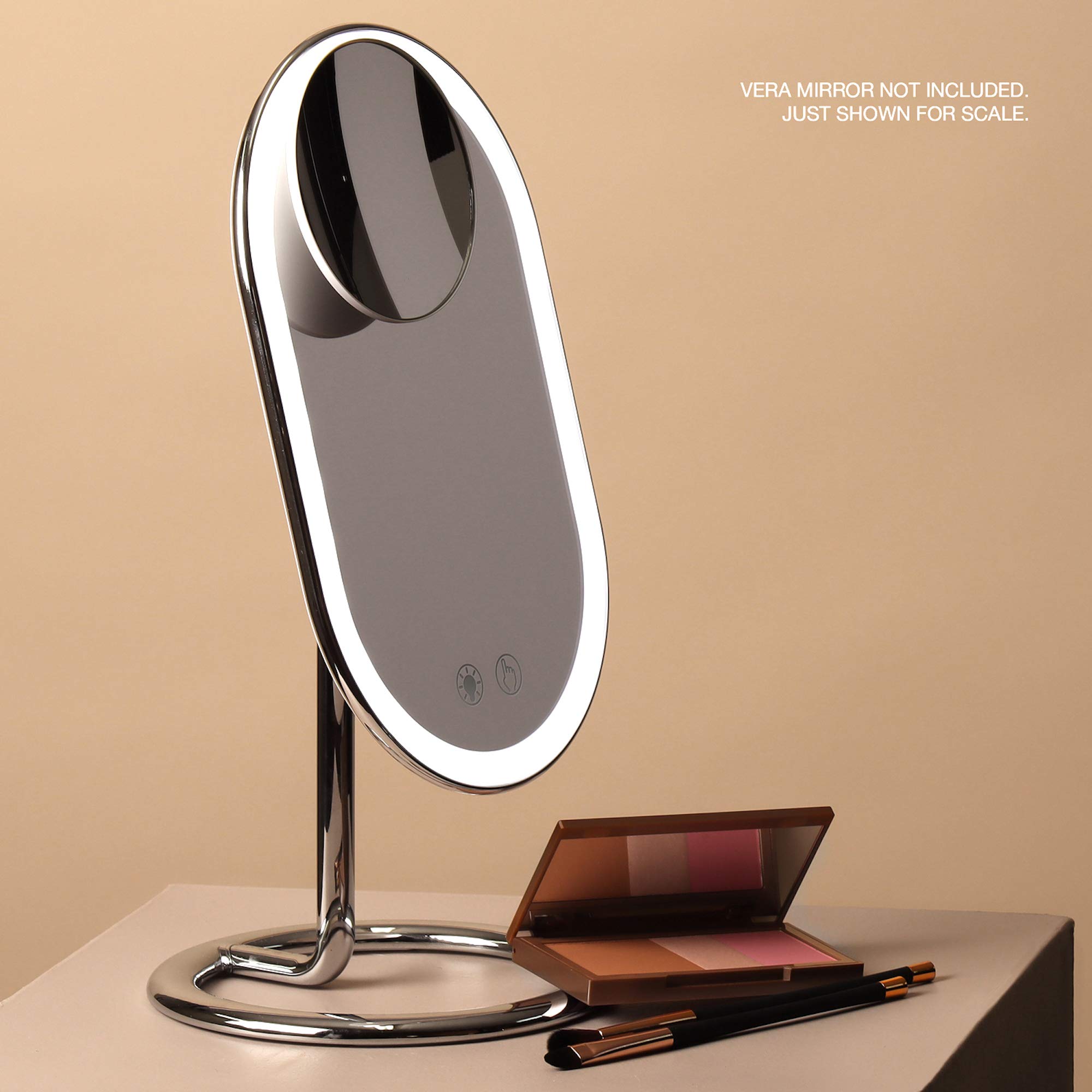 Miroir blanc Fancii Lara compatible Vera pour une esthétique uniforme