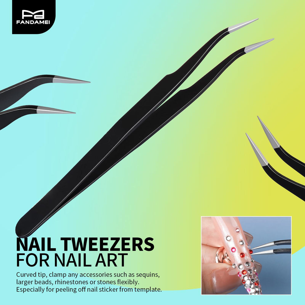 Accessoires variés Fandamei pour kit complet d’ongles et design