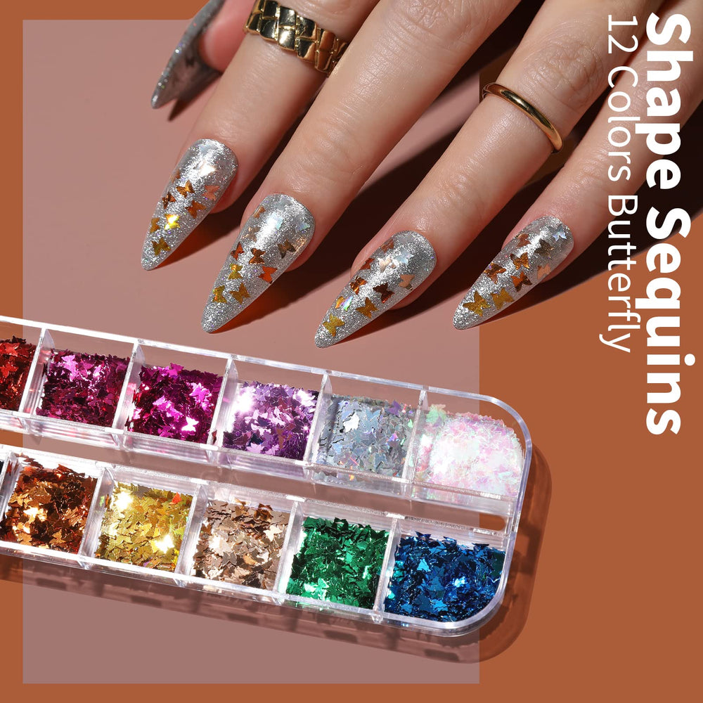 Autocollants ongles Fandamei design varié pose facile