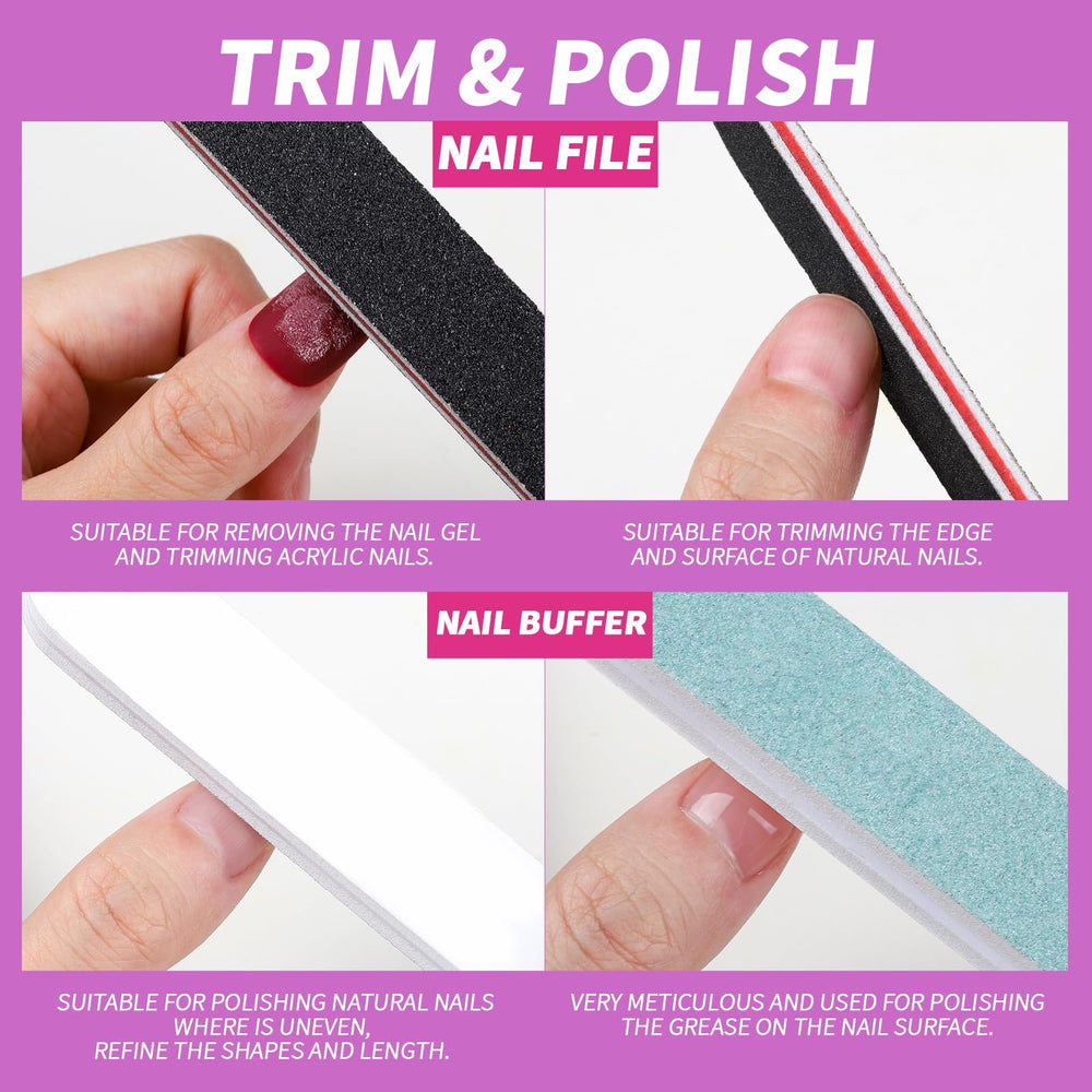 Fandamei buffer-ongles-1000-4000: polissage lisse offrant brillance.