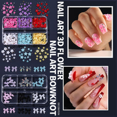 Charms perles 3D Fandamei ajoutant glamour et texture à la manucure.