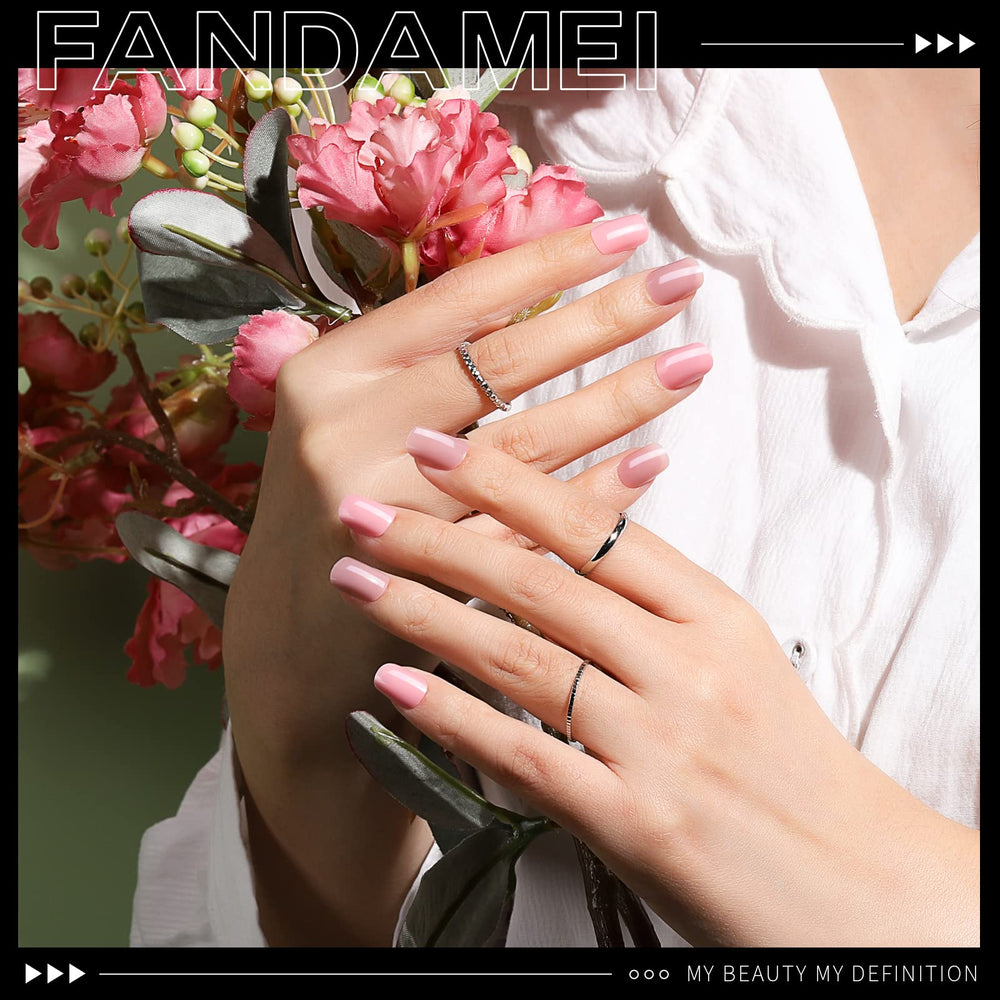Colle Fandamei pour ongles, applicateur pratique et colle durable.