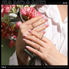 Colle Fandamei pour ongles, applicateur pratique et colle durable.