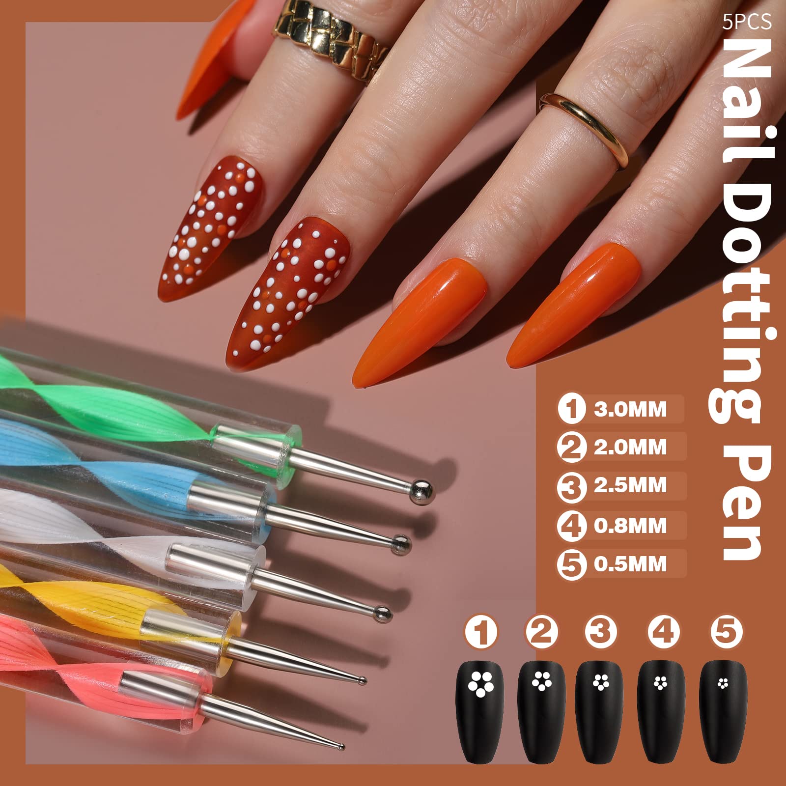 Fandamei copeaux de feuille métallique pour reflets multicolores sur ongles