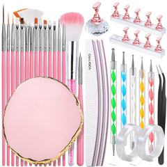Kit Fandamei avec ensemble-outils design-ongles pour motifs précis.