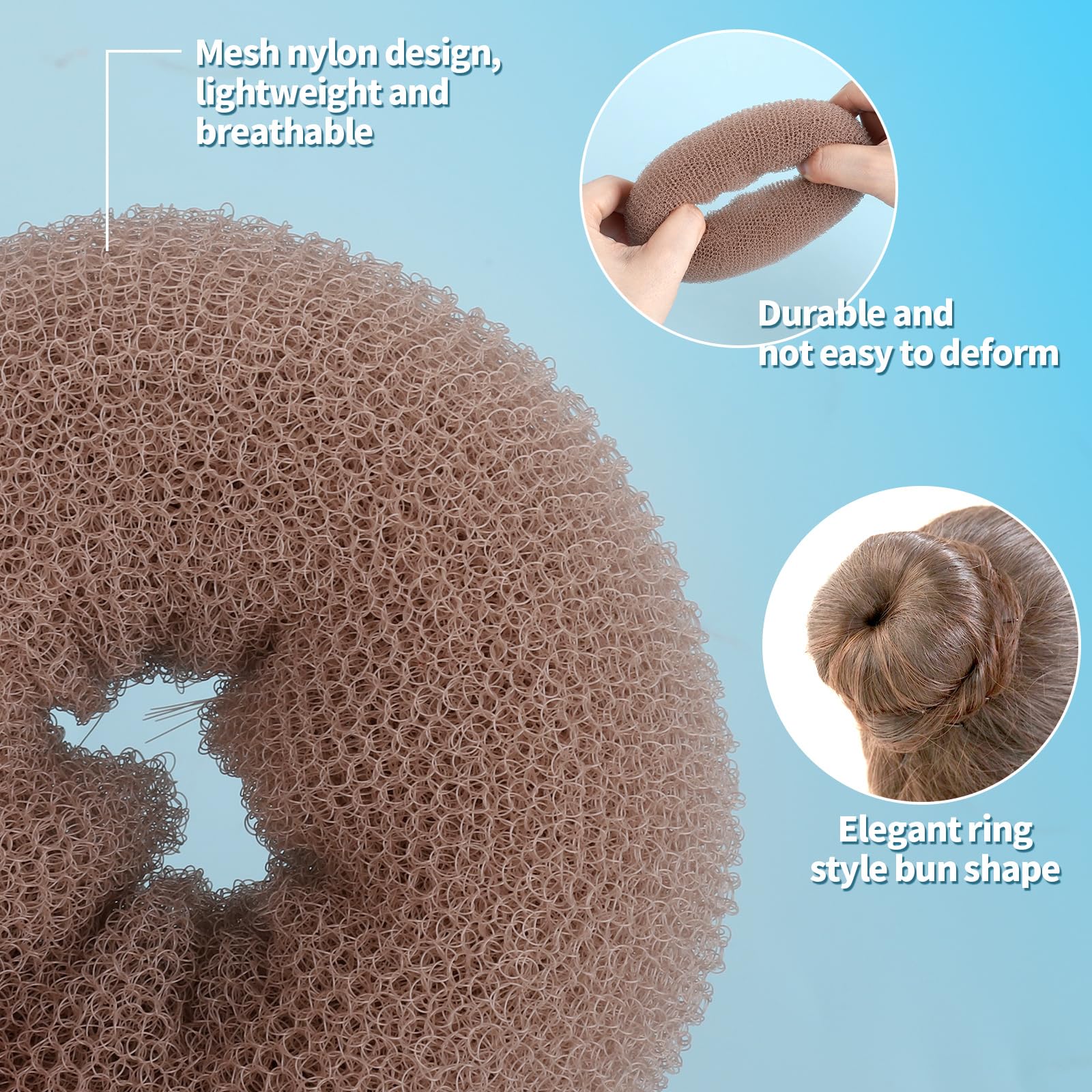 Fandamei épingles cheveux 6 cm: fixation sûre sans abîmer, pour chignons solides.