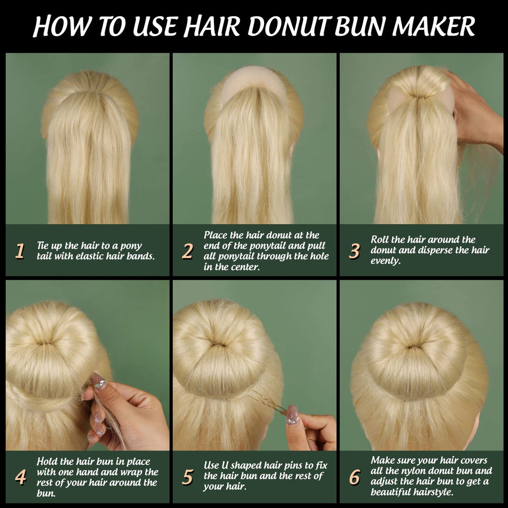Fandamei épingles en métal doré 6 cm, sécurisent sans endommager les cheveux.