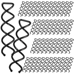 Fandamei épingle spirale noire – ensemble de 50 pièces pour cheveux fixés toute la journée.