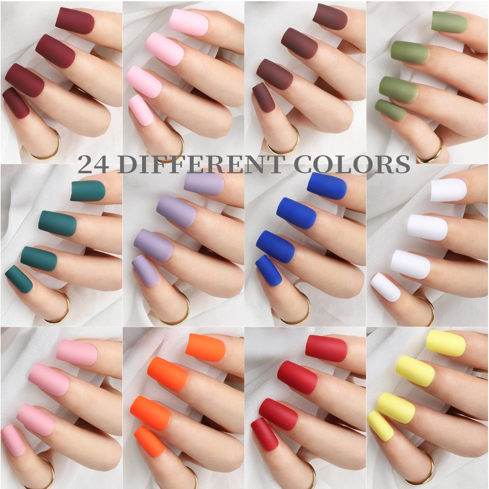 Étui transparent pratique pour ranger les ongles à domicile.