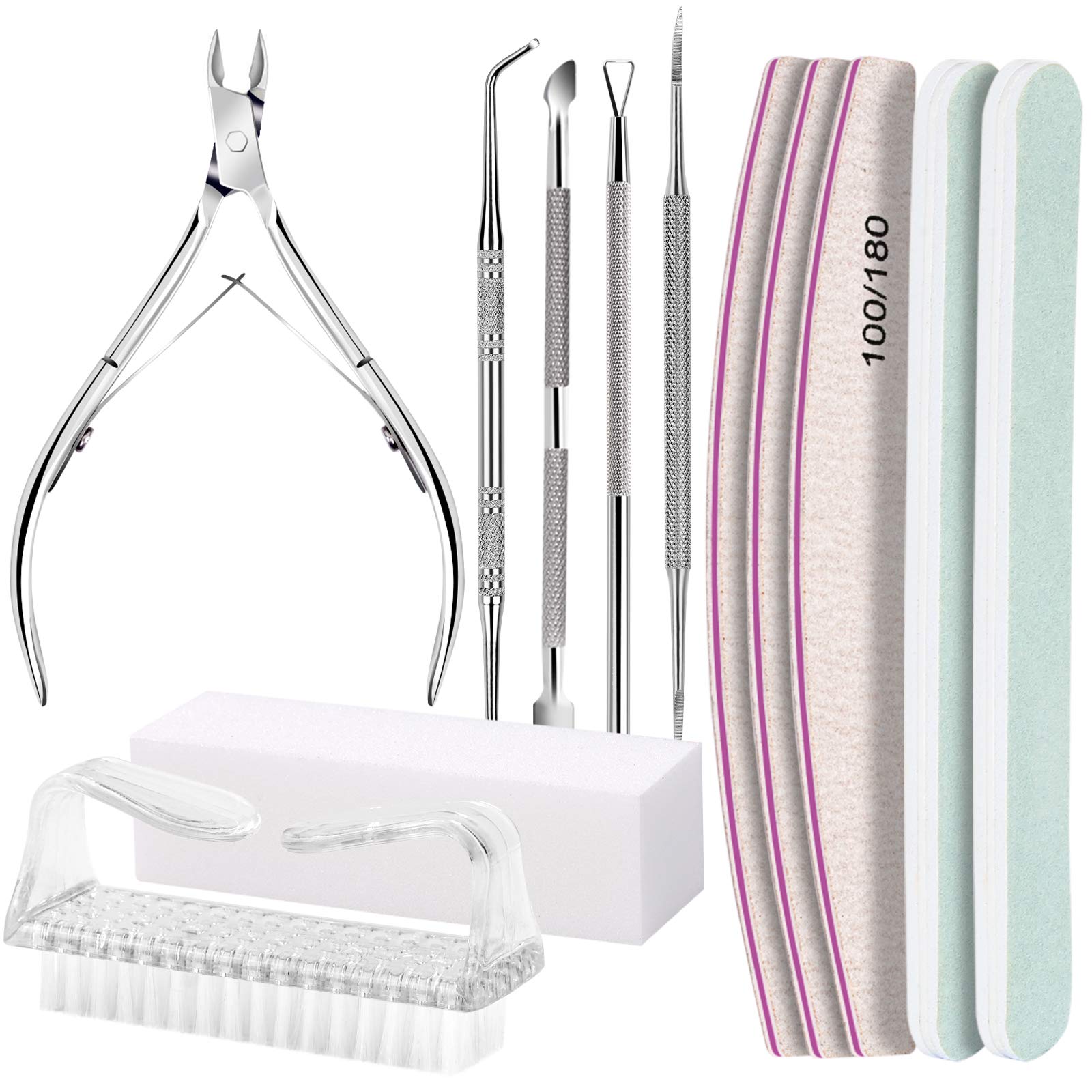 Kit Fandamei: lime-ongles 100/180 pour façonnage précis des contours.
