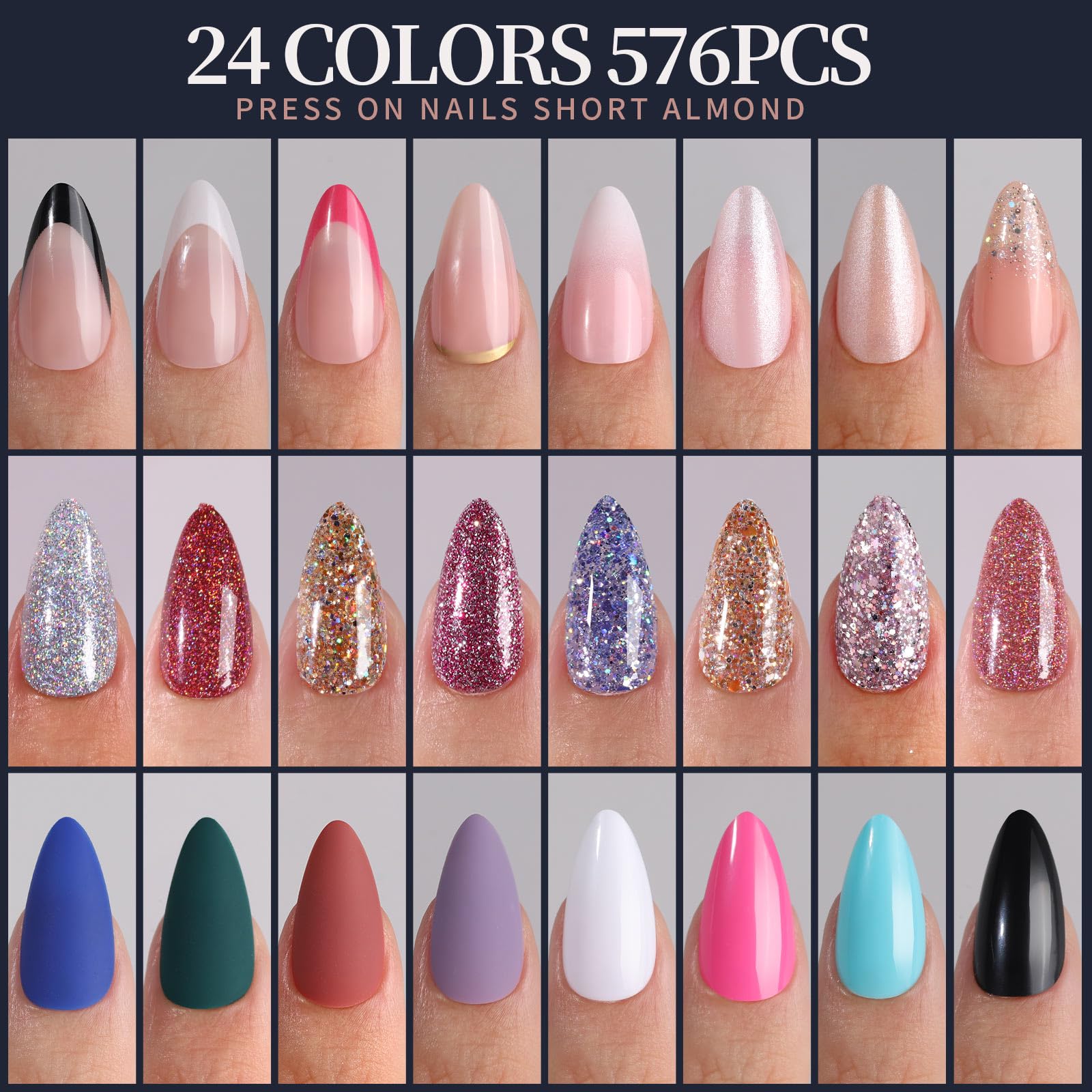 Ongles FANDAMEI couleur glossy, brillance moderne et polyvalente.