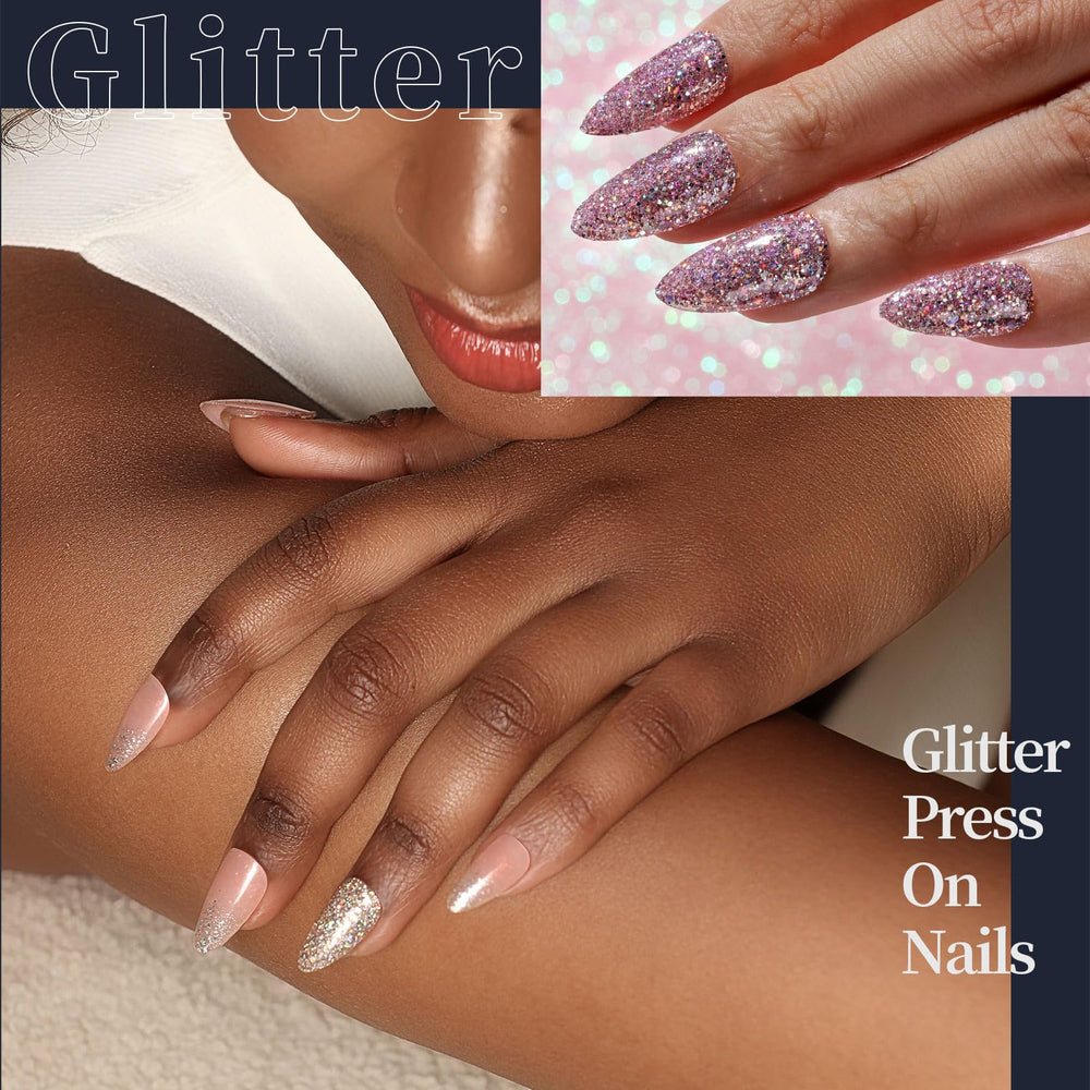 Ongles FANDAMEI French Tip nude, allure chic et naturel.
