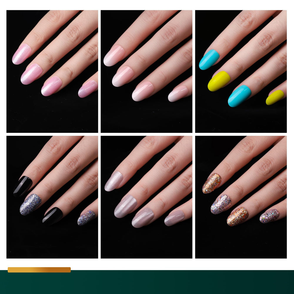 Ongles Fandamei bord francais nude, style chic.