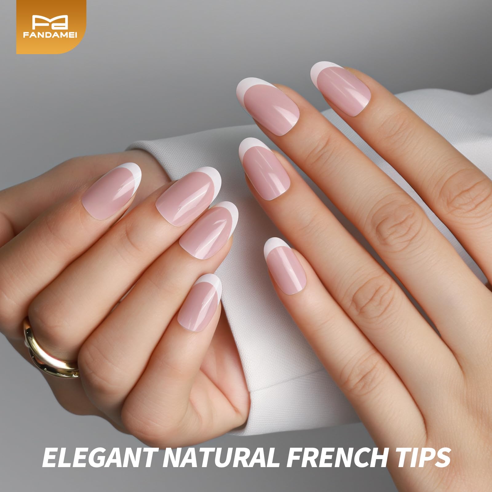 Ongles Fandamei paillettes fines, reflets subtils et raffinés.