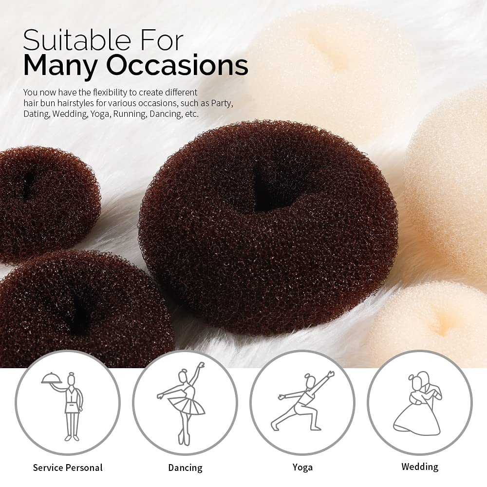 Fandamei pinces à cheveux 40 pièces sécurisent le chignon sans douleur.