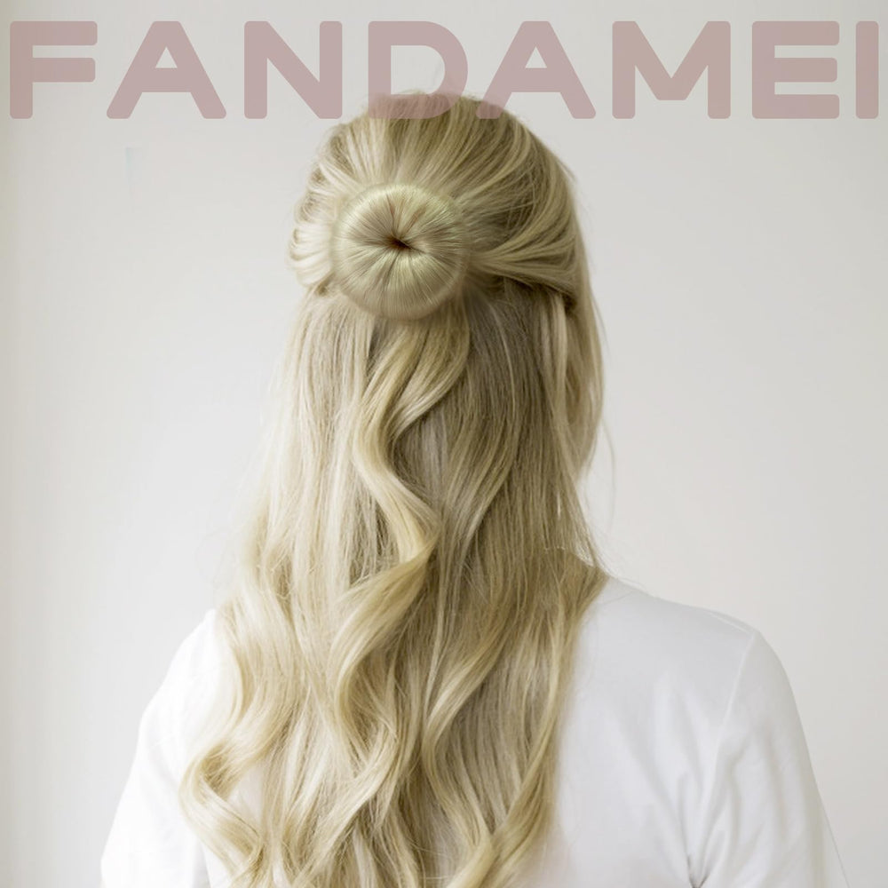 Fandamei pinces cheveux marron protègent les cheveux et maintiennent le chignon.