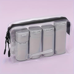 Bouteilles FANPOI 80 ml, ouverture large pour remplissage rapide.