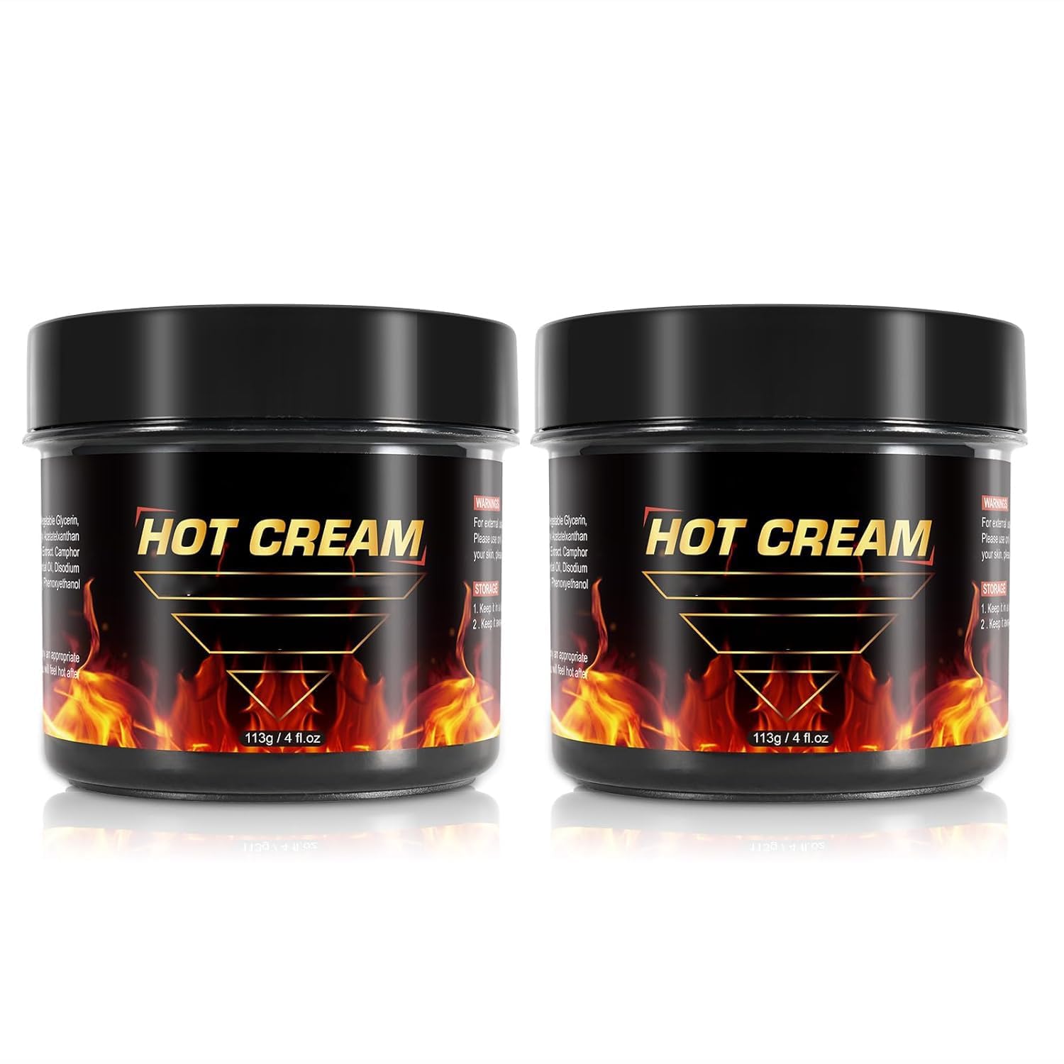 Crème chaude FANSHI – emballage élégant prêt pour l’entraînement.