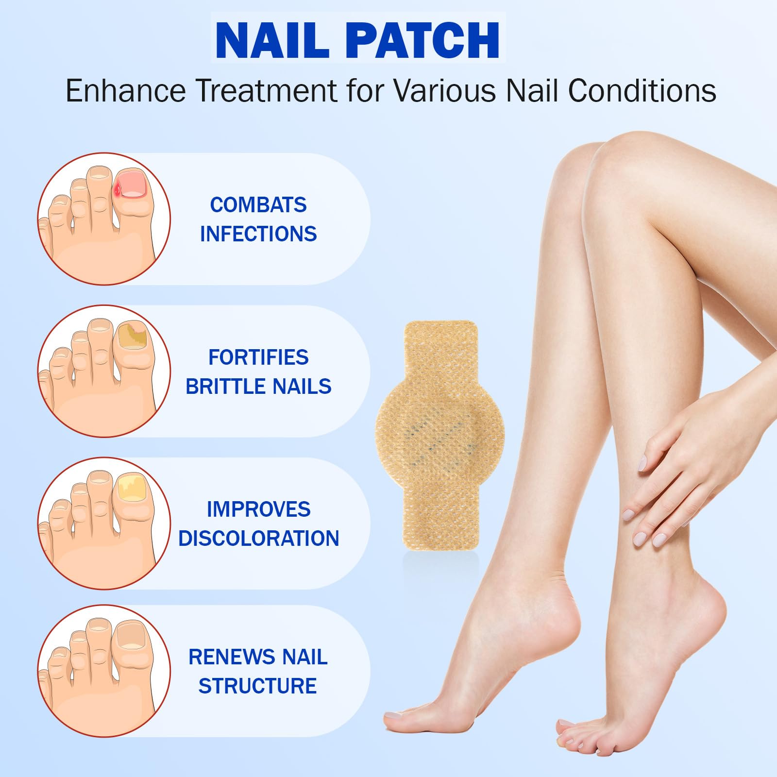 Fanshi patches ongles hydratation-renouvellement: effet nourrissant nocturne.