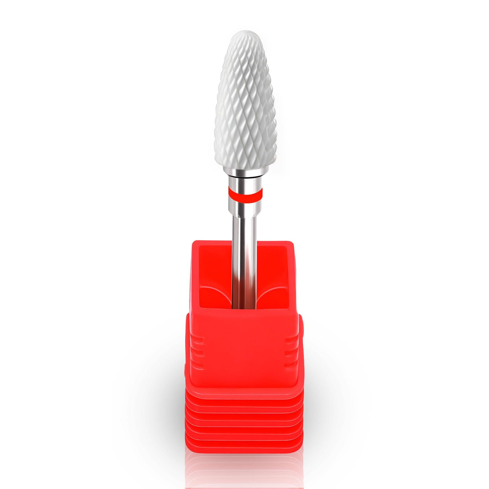 FANTEXY embout ceramique conique blanc pour enlever le gel dur en douceur.