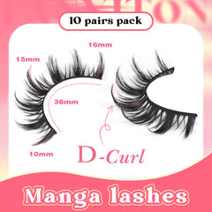 Cils vegan sans cruauté FANXITON, pour un style responsable.