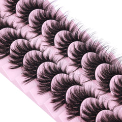 Cils FANXITON bande noire douce, bande souple pour maquillage rapide.