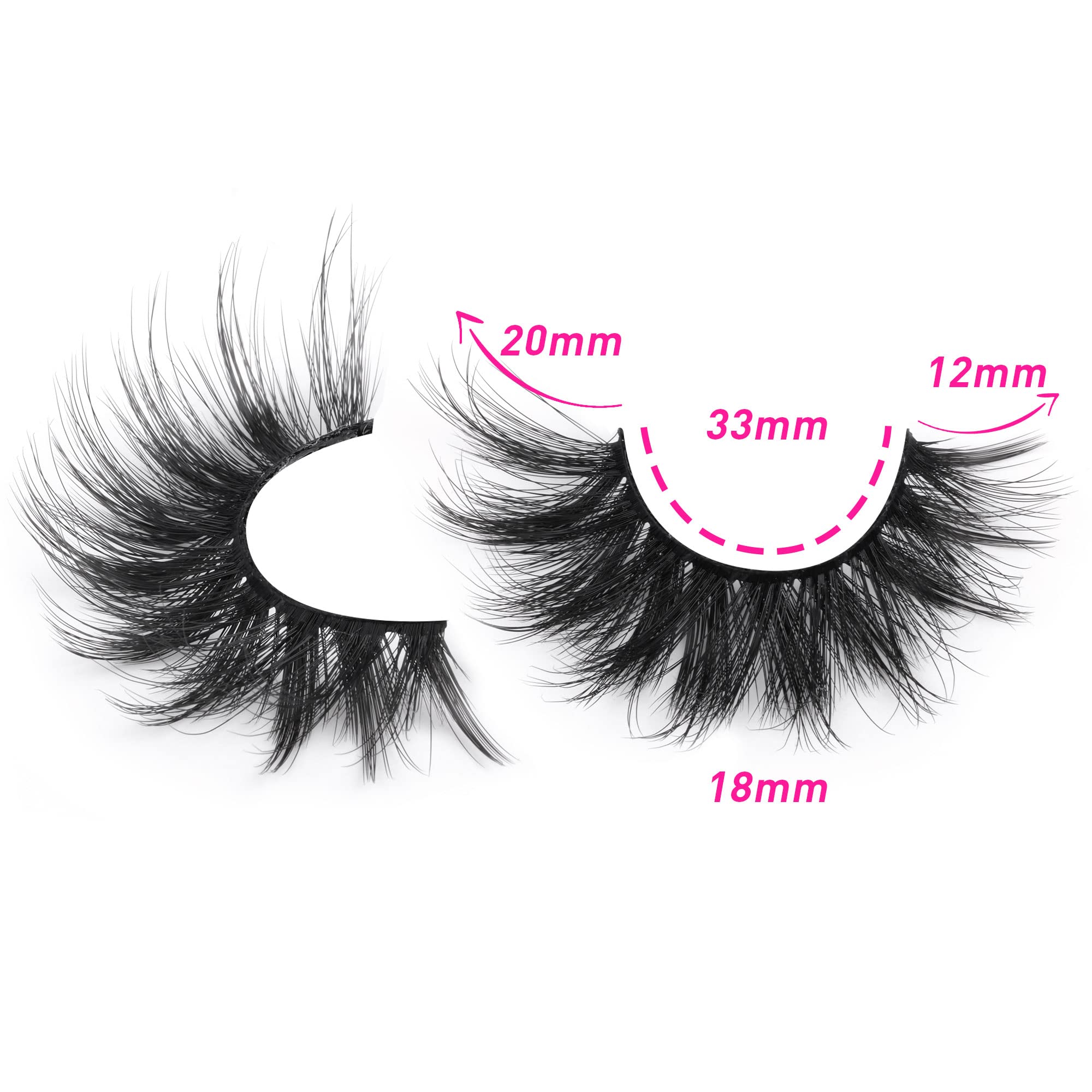 Cils FANXITON confort durable, reutilisables pour plusieurs occasions.