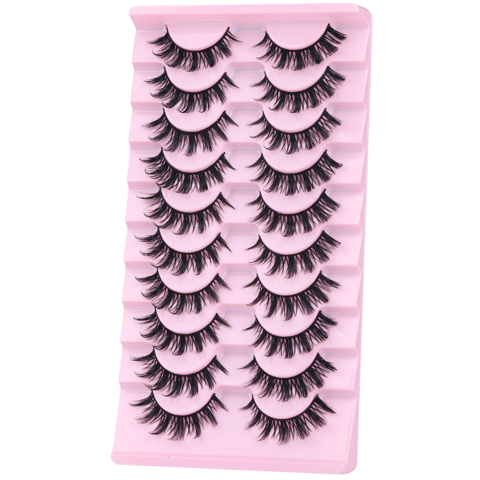 Cils FANXITON effet 3D, longueur subtile et voluméuse.